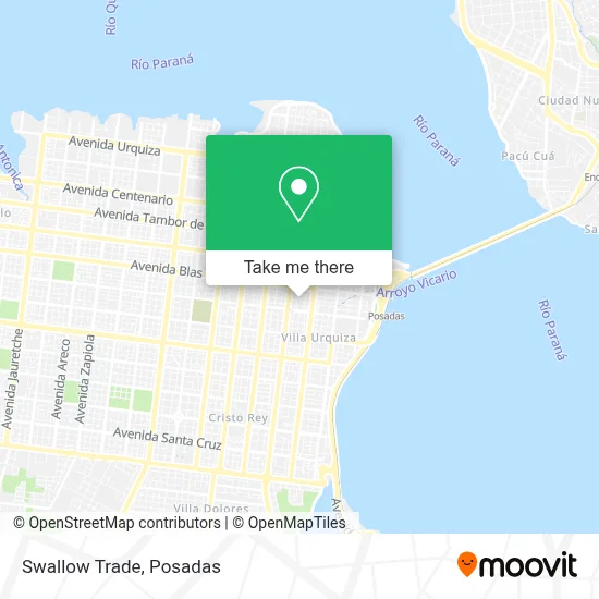 Swallow Trade map