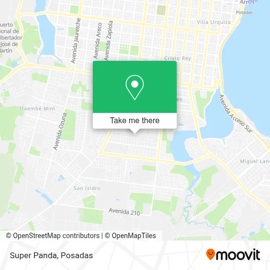 Super Panda map