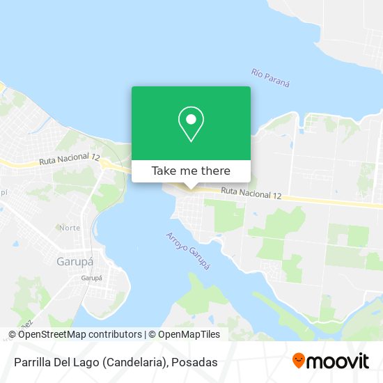 Parrilla Del Lago (Candelaria) map