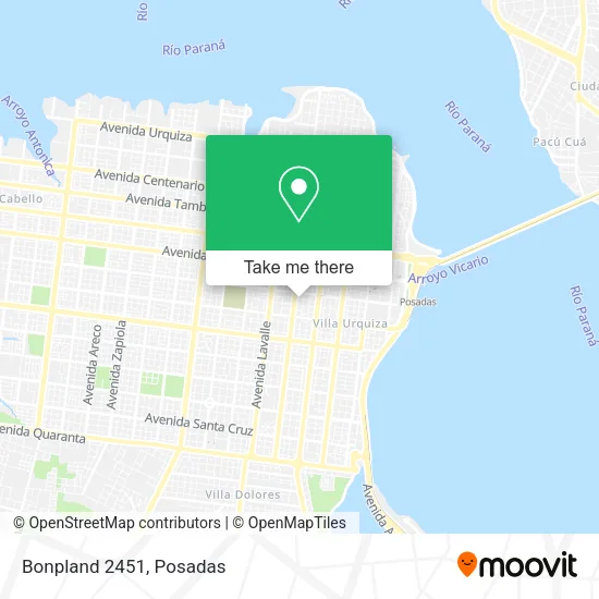Bonpland 2451 map