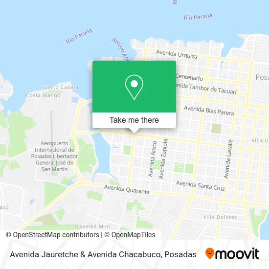 Avenida Jauretche & Avenida Chacabuco map