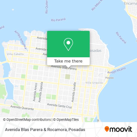 Avenida Blas Parera & Rocamora map