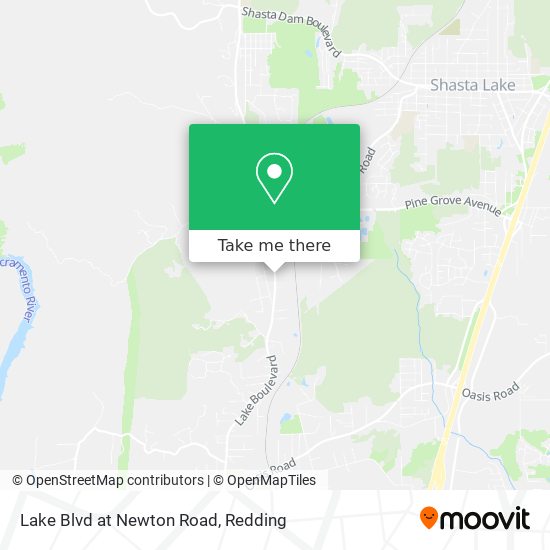 Mapa de Lake Blvd at Newton Road