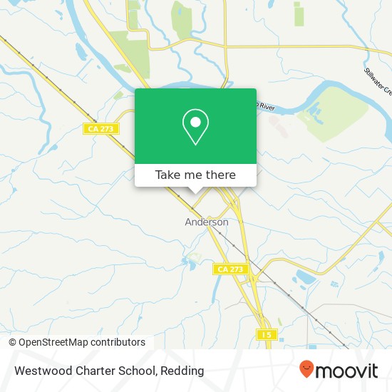 Westwood Charter School map