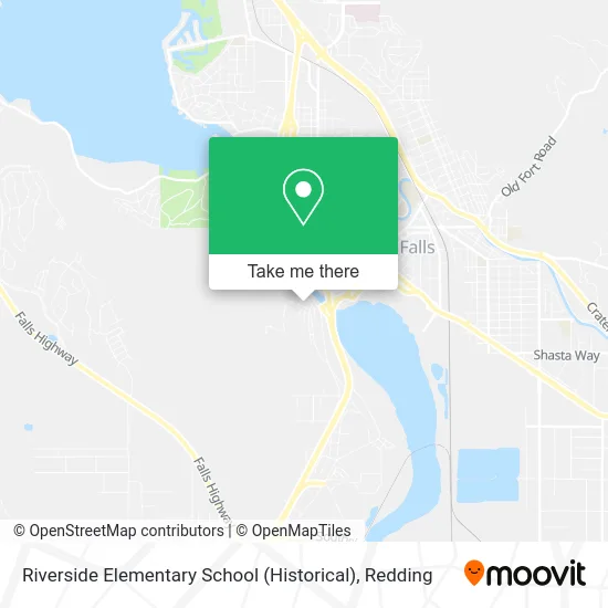 Riverside Elementary School (Historical) map