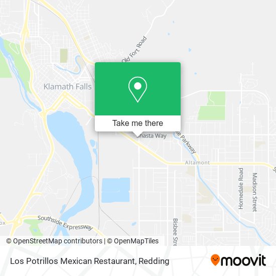 Los Potrillos Mexican Restaurant map