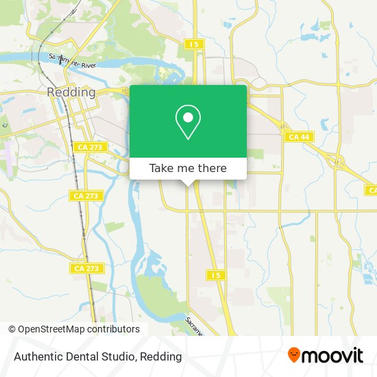 Mapa de Authentic Dental Studio