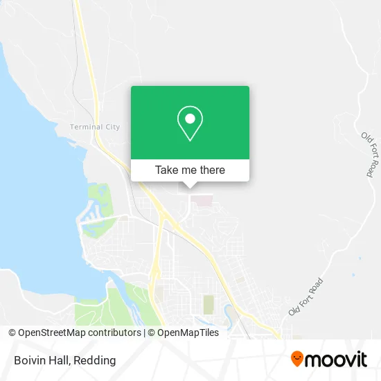Boivin Hall map