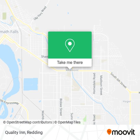 Quality Inn map