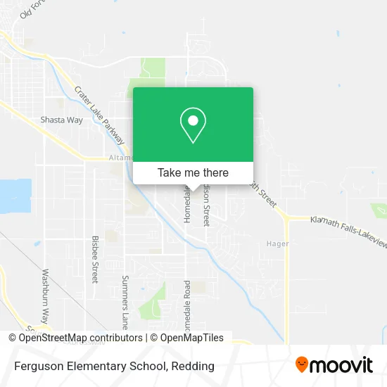 Mapa de Ferguson Elementary School