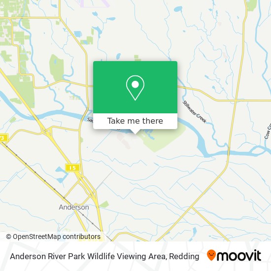 Mapa de Anderson River Park Wildlife Viewing Area