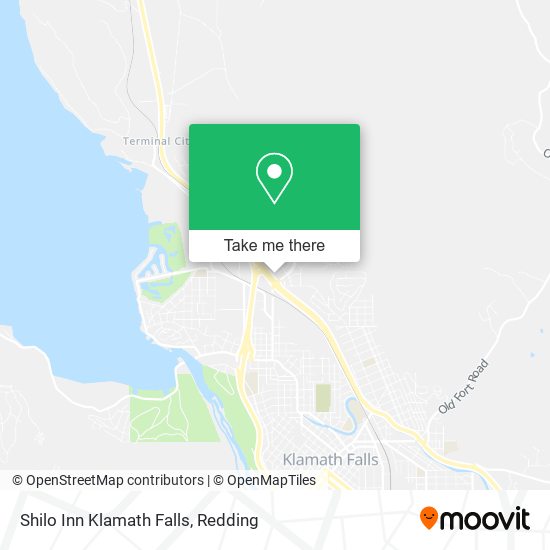 Mapa de Shilo Inn Klamath Falls