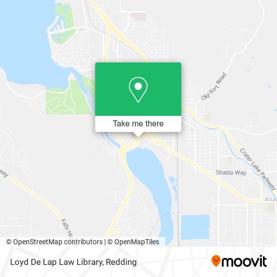 Loyd De Lap Law Library map