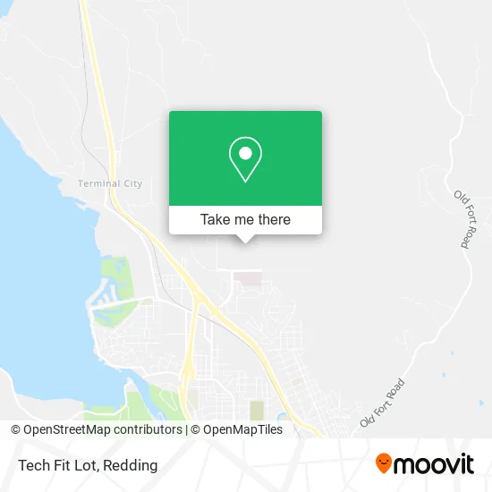 Tech Fit Lot map