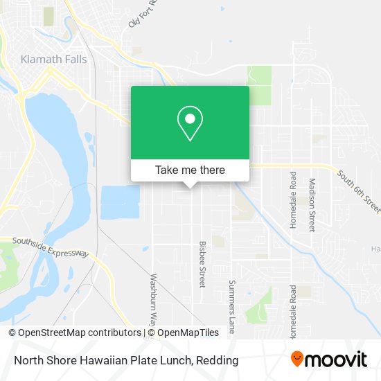 North Shore Hawaiian Plate Lunch map