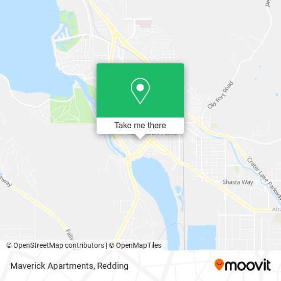 Maverick Apartments map