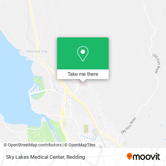 Sky Lakes Medical Center map