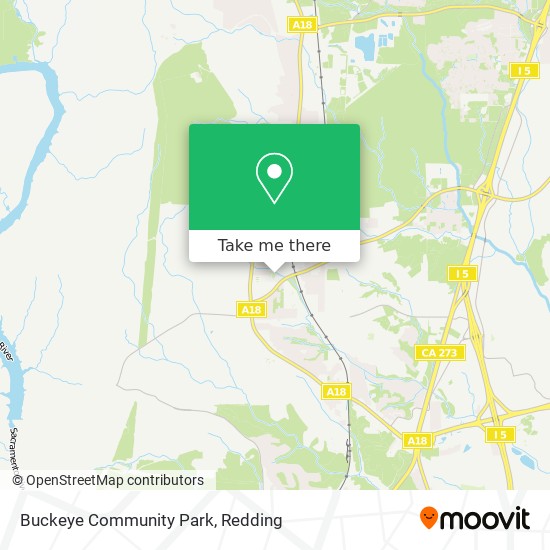 Buckeye Community Park map
