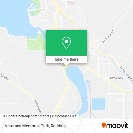 Veterans Memorial Park map