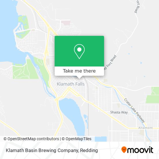 Klamath Basin Brewing Company map