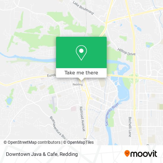 Mapa de Downtown Java & Cafe