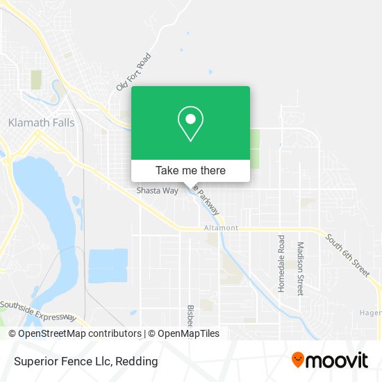 Superior Fence Llc map