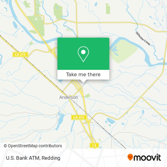 U.S. Bank ATM map
