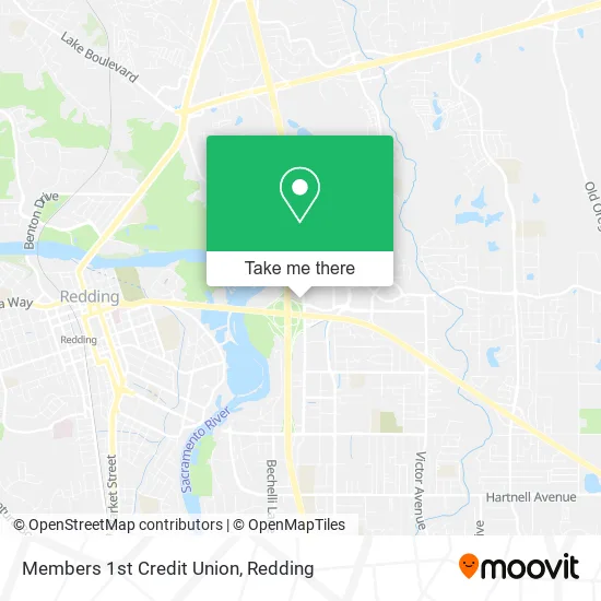 Members 1st Credit Union map