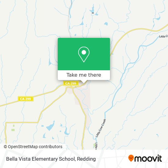 Bella Vista Elementary School map