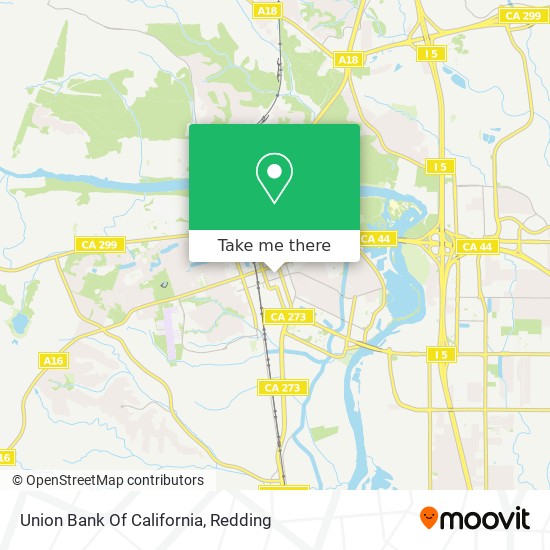 Mapa de Union Bank Of California