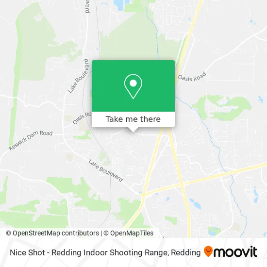 Nice Shot - Redding Indoor Shooting Range map