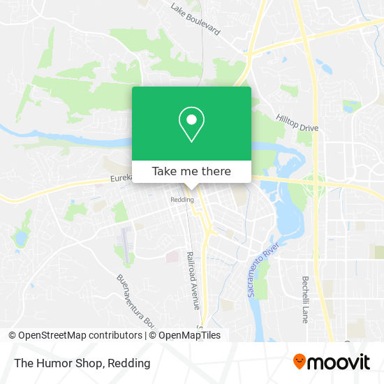 The Humor Shop map