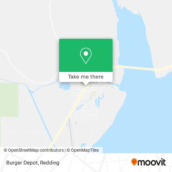 Burger Depot map