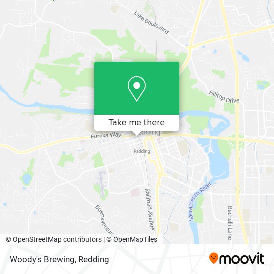 Woody's Brewing map