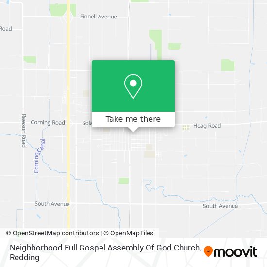 Mapa de Neighborhood Full Gospel Assembly Of God Church