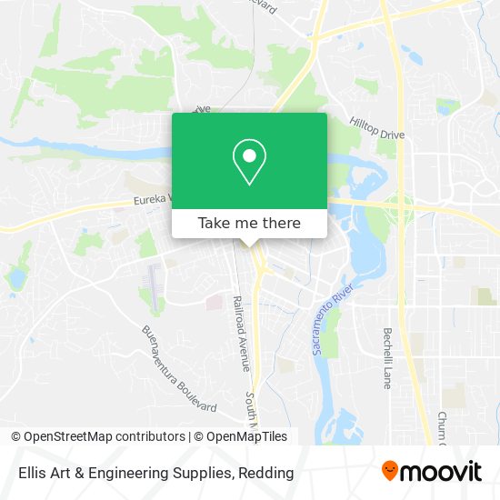 Mapa de Ellis Art & Engineering Supplies