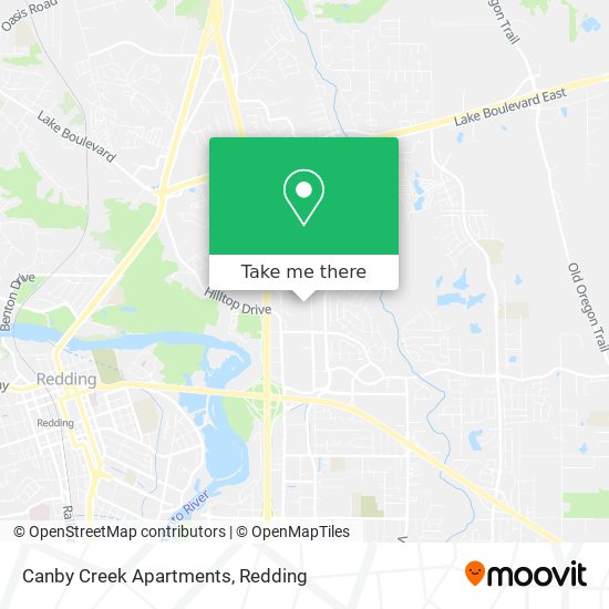 Mapa de Canby Creek Apartments