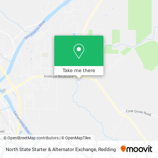 Mapa de North State Starter & Alternator Exchange