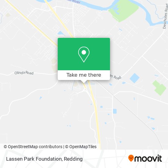 Mapa de Lassen Park Foundation