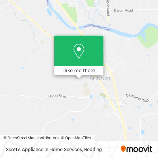 Mapa de Scott's Appliance in Home Services
