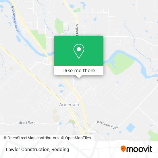 Lawler Construction map