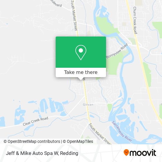 Mapa de Jeff & Mike Auto Spa W