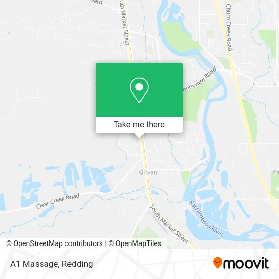 A1 Massage map