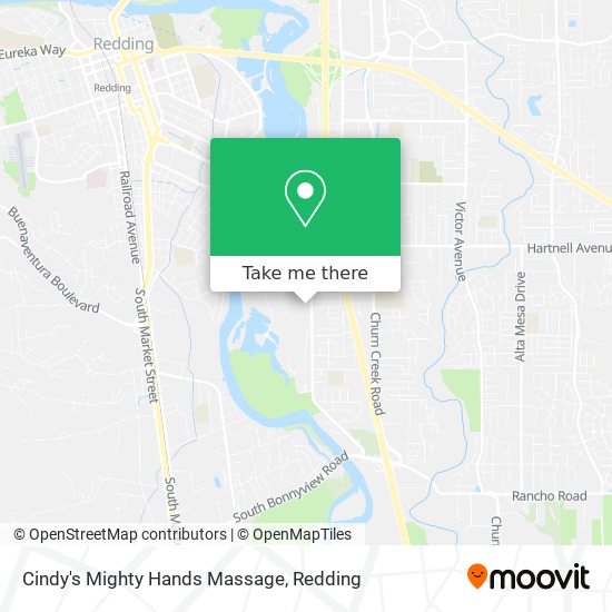 Cindy's Mighty Hands Massage map