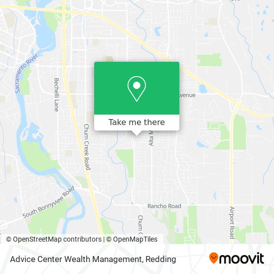 Advice Center Wealth Management map
