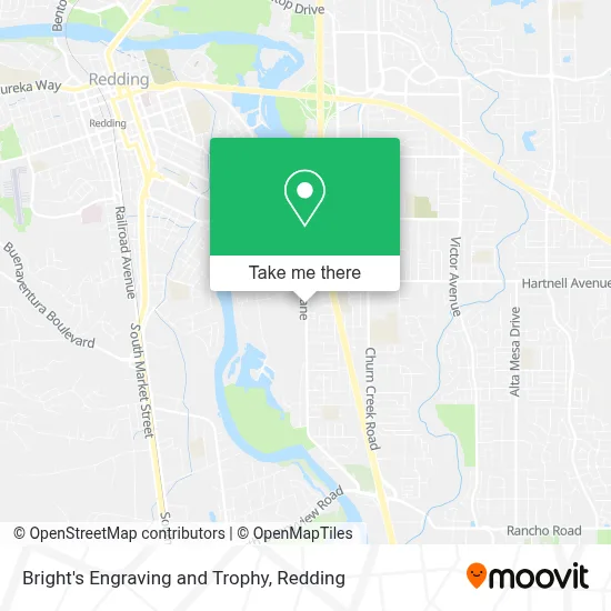 Bright's Engraving and Trophy map