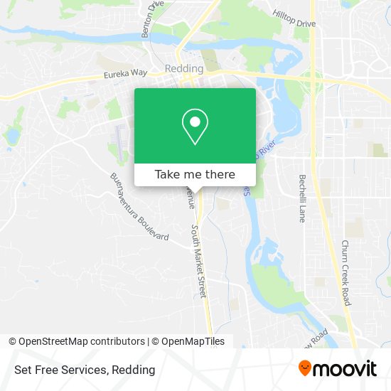 Mapa de Set Free Services