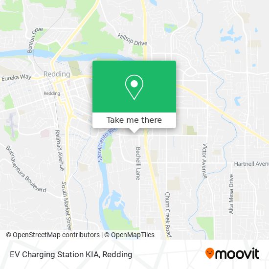 Mapa de EV Charging Station KIA