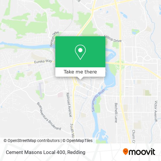 Mapa de Cement Masons Local 400