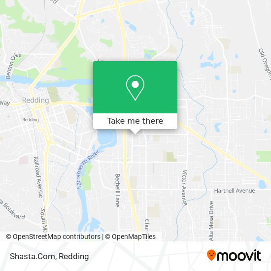 Shasta.Com map